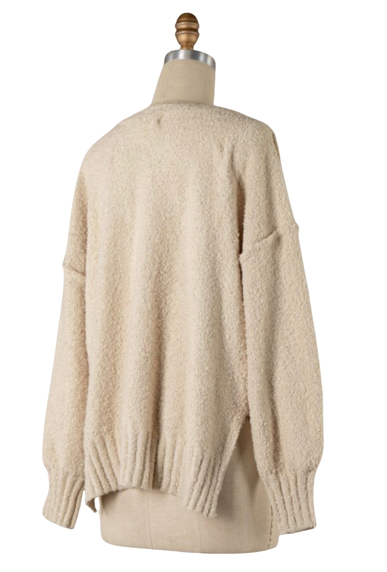 B&B Sierra Sweater: Cream