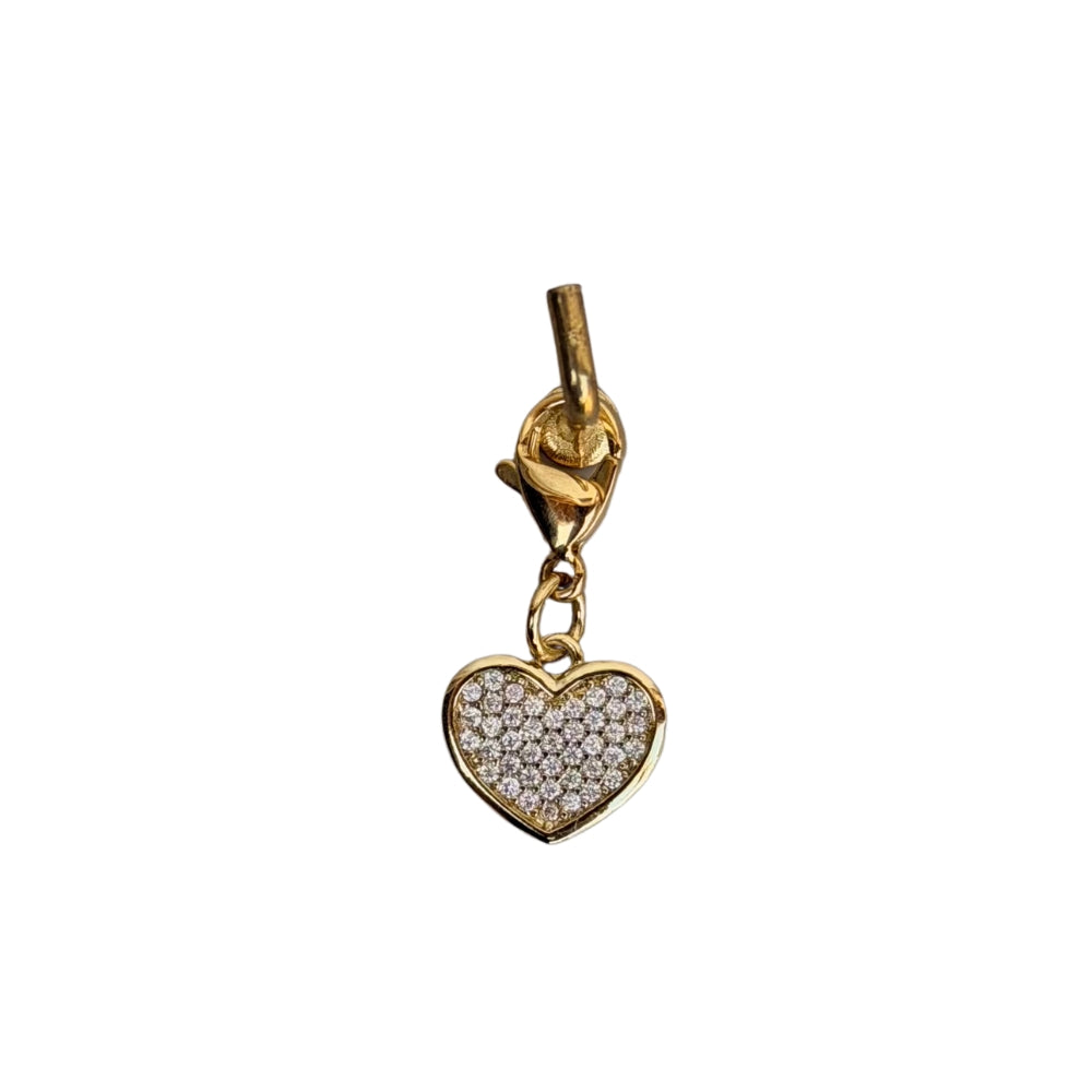 Bling Heart Charm