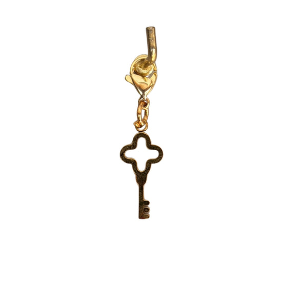 Clover Key Charm