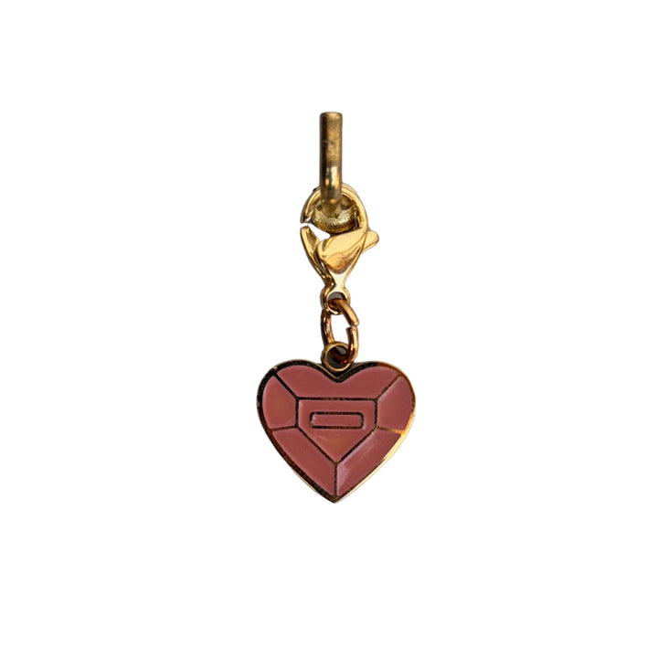 Geometric Heart Charm