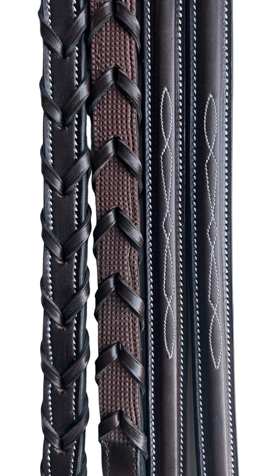 Soft-Grip Braided Rubber Reins