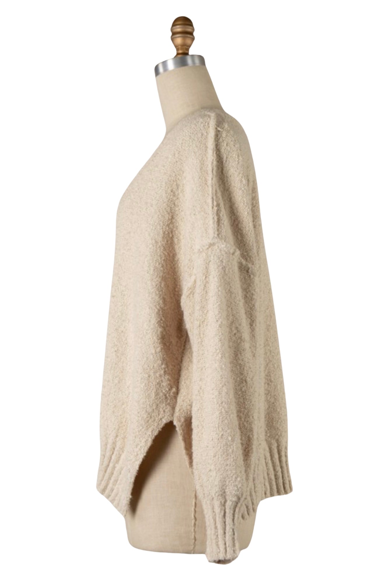 B&B Sierra Sweater: Cream