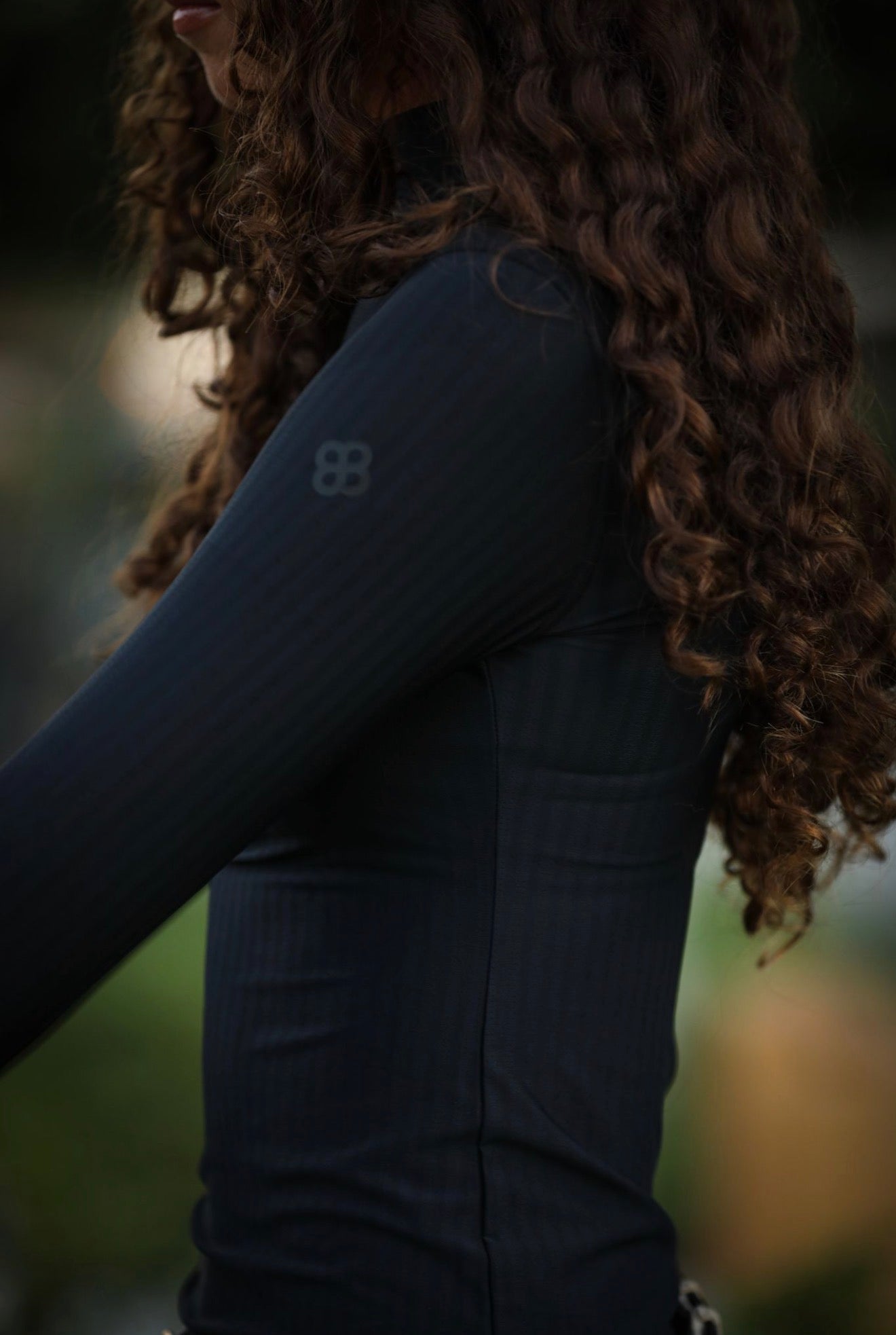 PRE-ORDER: The Aria Striped Mock Neck