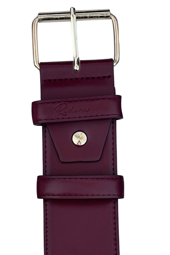 Poppy Belt: Merlot