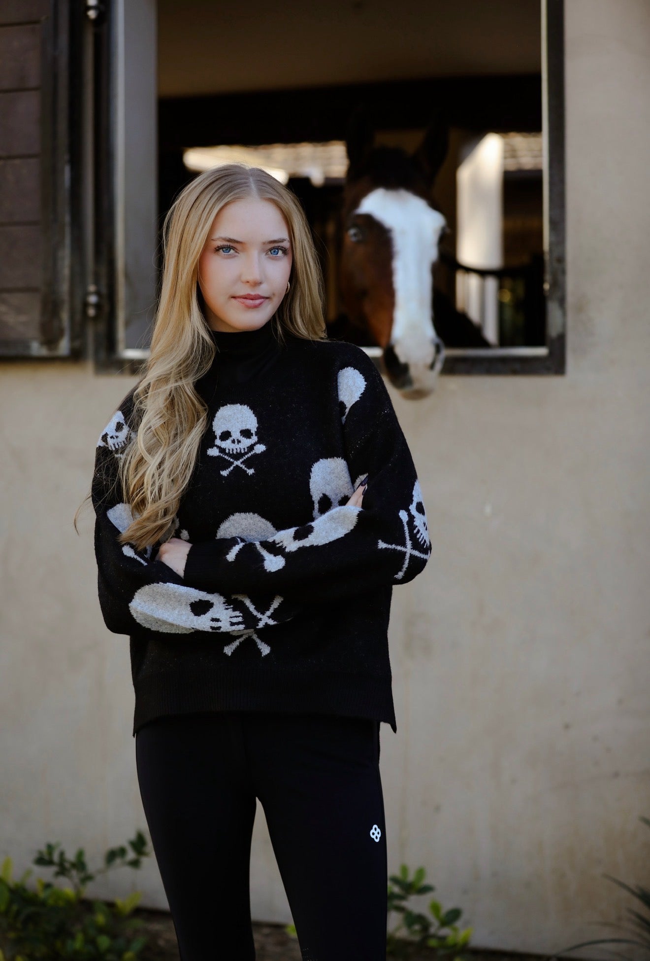 Skull & Crossbones Sweater - Clearance