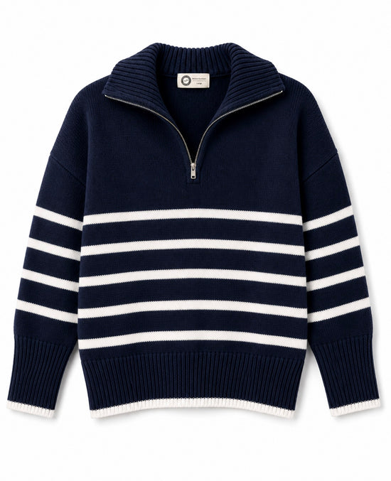 The Weekender Quarter Zip Sweater