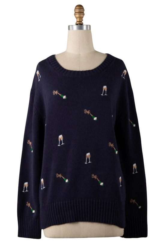 B&B Champagne Sweater