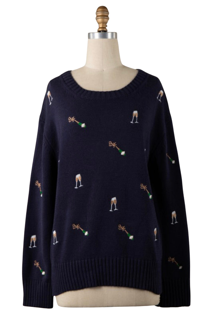 B&B Champagne Sweater