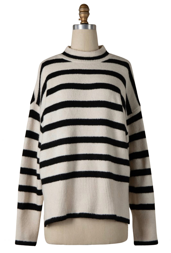 B&B Kelly High Neck Sweater