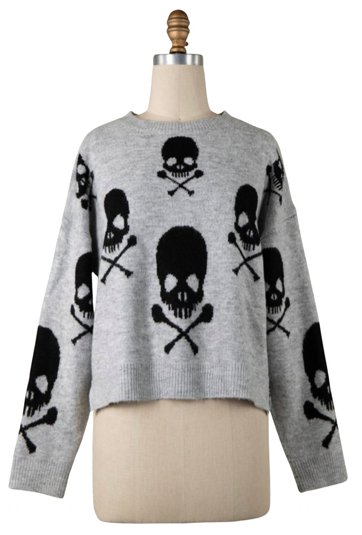 B&B Skulls Sweater