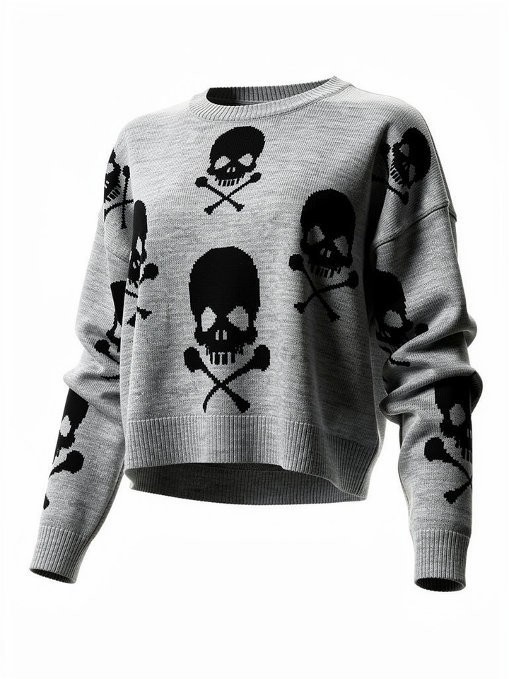 Skull & Crossbones Sweater - Clearance